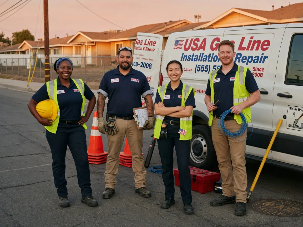 Gas Line Installation company in Walton, IN